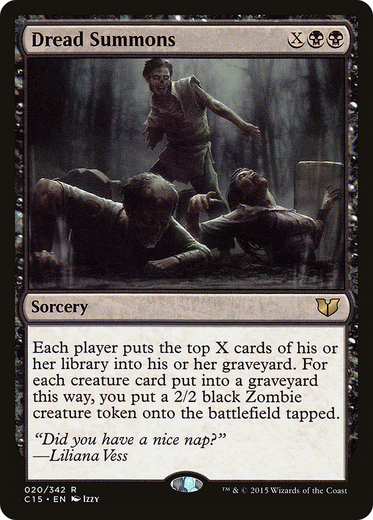Dread Summons (C15-020) [Commander 2015]
