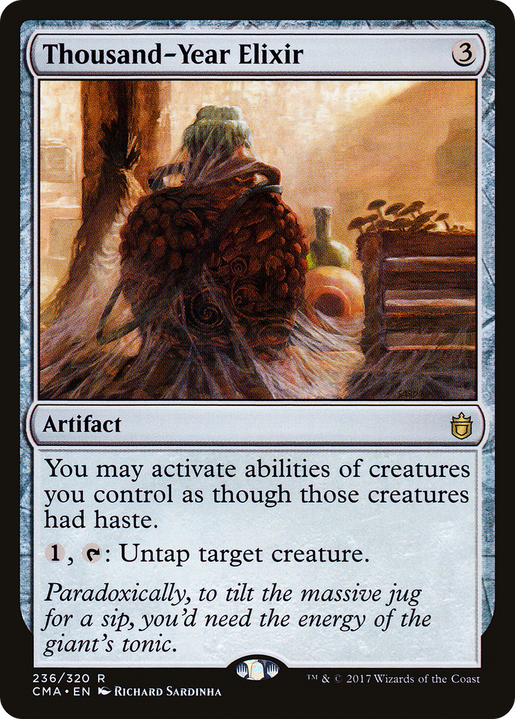 Thousand-Year Elixir (CMA-236) [Commander Anthology]