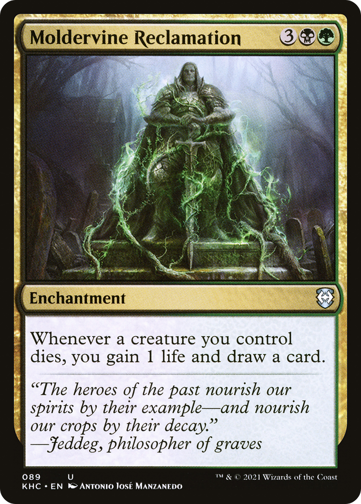 Moldervine Reclamation (KHC-089) [Kaldheim Commander]