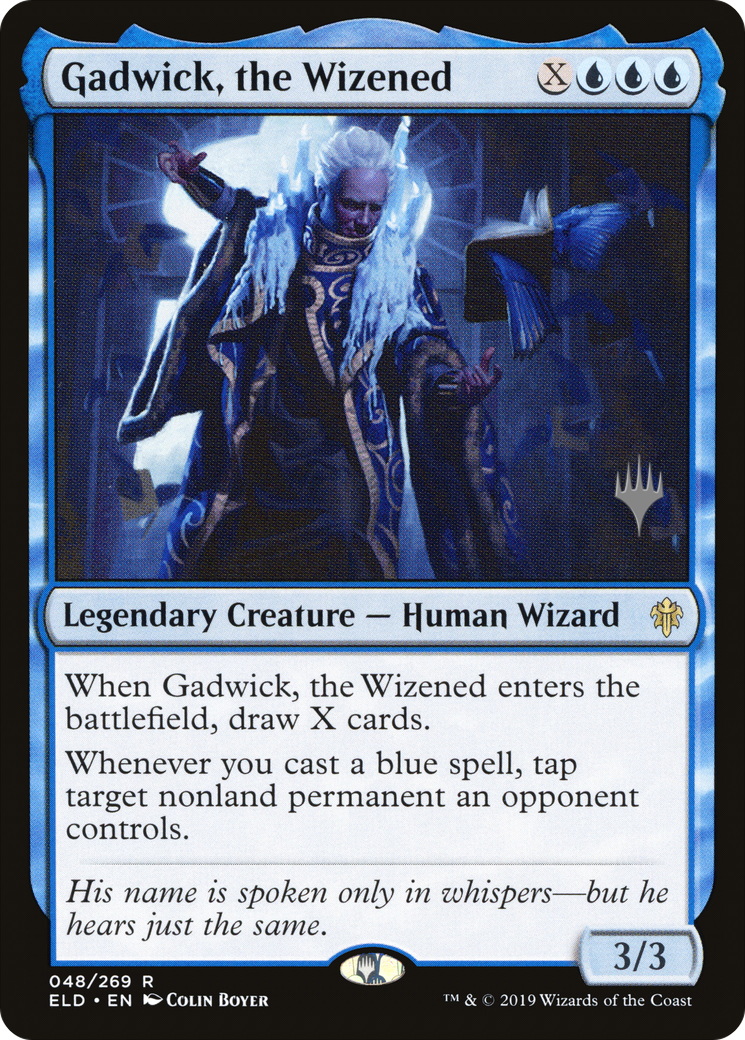 Gadwick, the Wizened (PPELD-48P) [Throne of Eldraine Promos] Foil