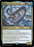Koma, Cosmos Serpent (MKC-213) [Murders at Karlov Manor Commander]