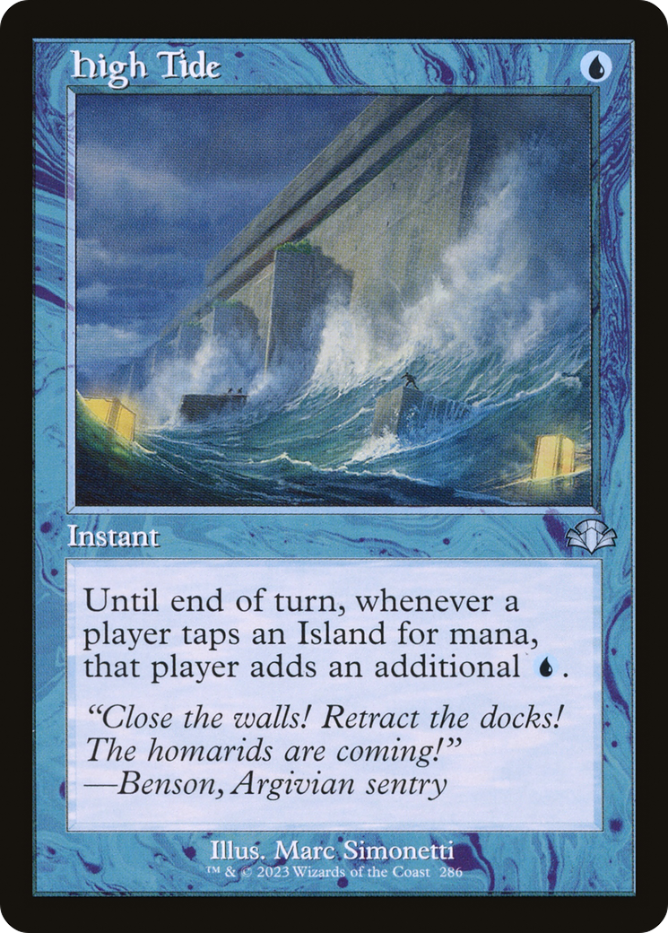 High Tide (DMR-286) [Dominaria Remastered] Foil