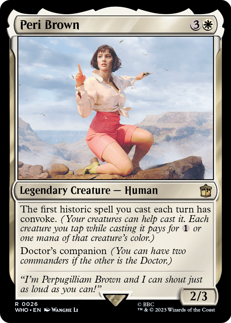 Peri Brown (WHO-026) [Doctor Who]