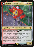 Blaster, Combat DJ // Blaster, Morale Booster (BOT-008) [Transformers]: (convertdfc) Foil