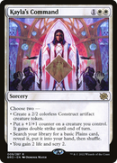 Kayla's Command (PPBRO-009) [Promo Pack: The Brothers' War Promos]