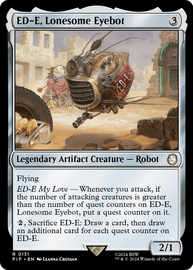 ED-E, Lonesome Eyebot (PIP-131) [Fallout] Foil