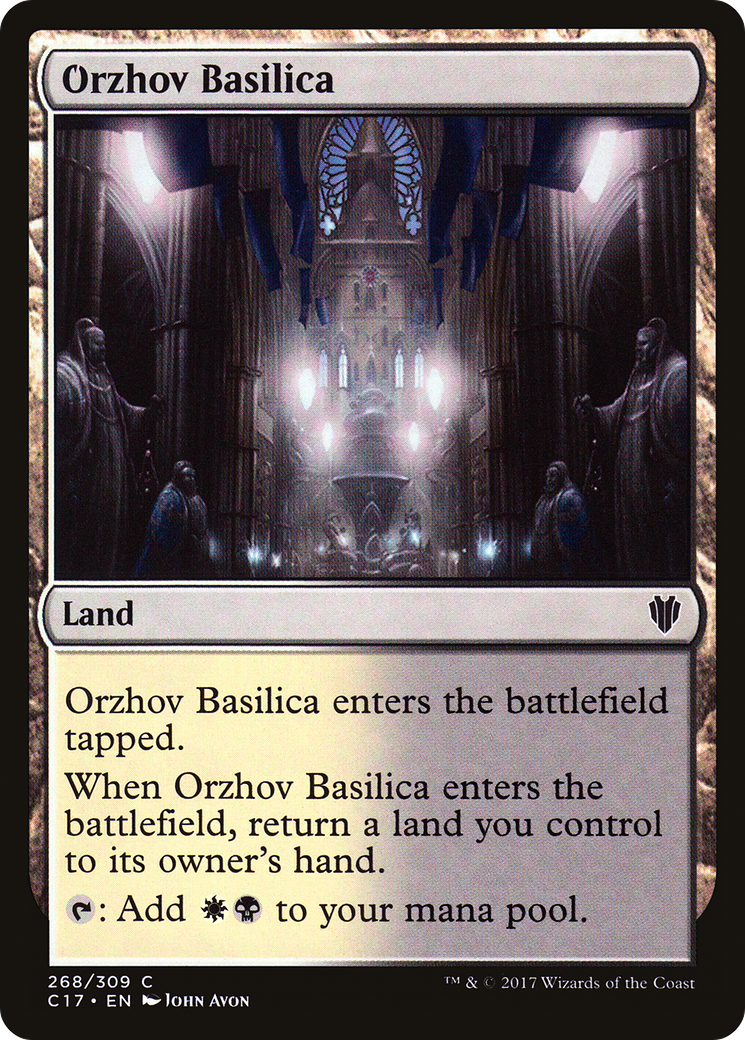 Orzhov Basilica (C17-268) [Commander 2017]