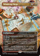 Windcrag Siege (TDM-392) [Tarkir: Dragonstorm]: (enchantment) (Borderless) Foil