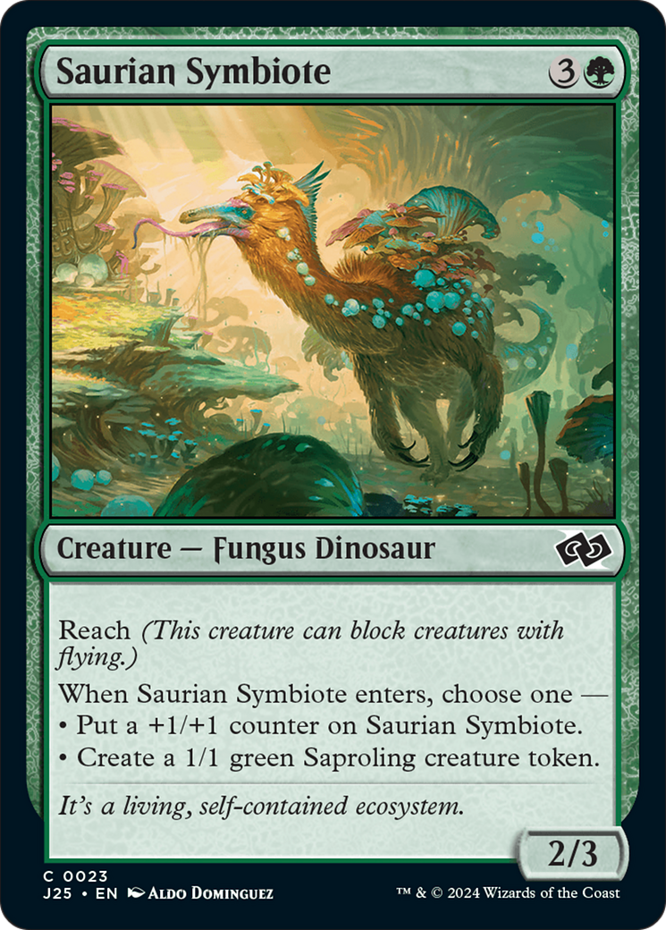 Saurian Symbiote (J25-023) [Foundations Jumpstart]