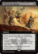 Will of the Abzan (TDC-071) [Commander: Tarkir: Dragonstorm]: (Extended Art)