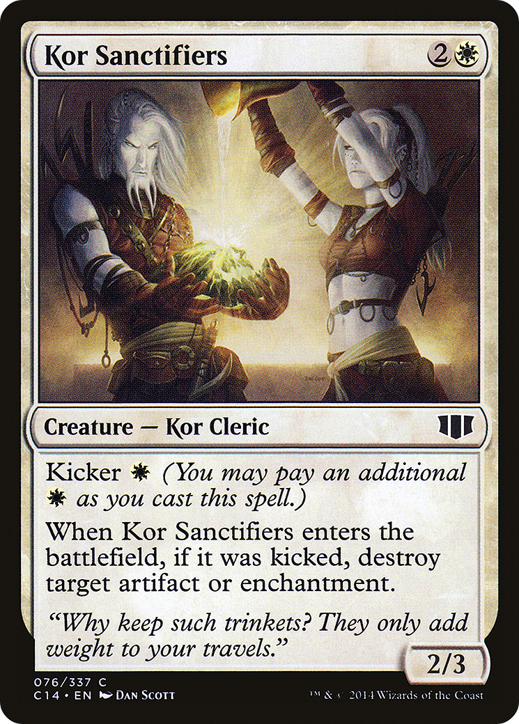 Kor Sanctifiers (C14-076) [Commander 2014]