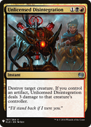 Unlicensed Disintegration (LIST-KLD-187) [The List]