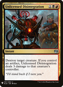 Unlicensed Disintegration (LIST-KLD-187) [The List]