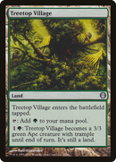 Treetop Village (DDG-038) [Duel Decks: Knights vs. Dragons]