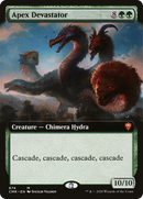 Apex Devastator (CMR-674) [Commander Legends]: (Extended Art) Foil