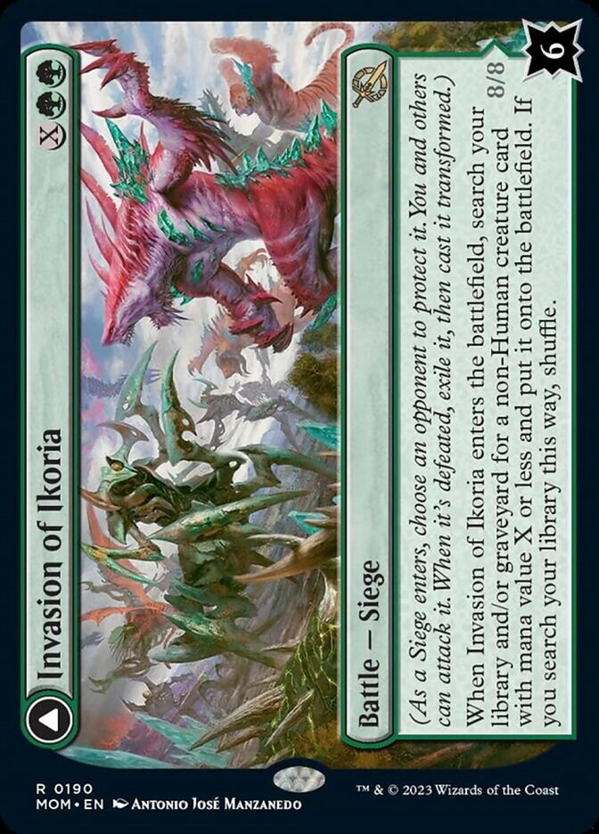 Invasion of Ikoria // Zilortha, Apex of Ikoria (MOM-190) [March of the Machine]