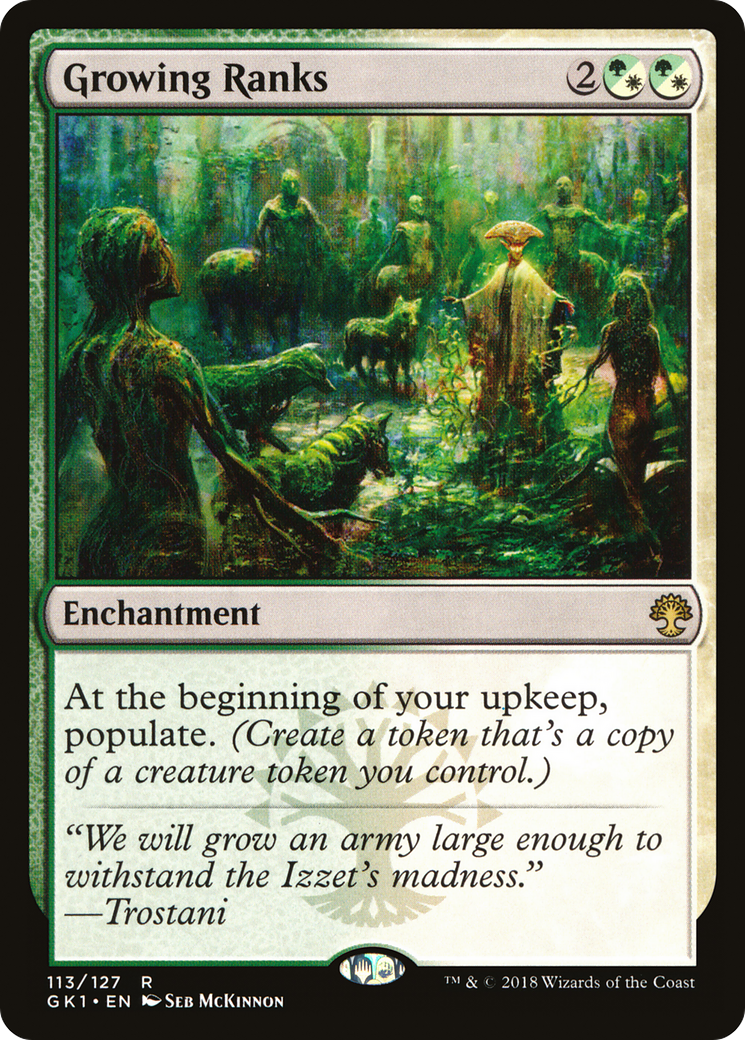 Growing Ranks (GR1-113) [GRN Guild Kit]