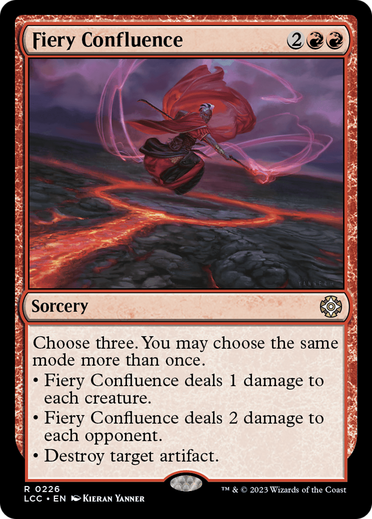 Fiery Confluence (LCC-226) [The Lost Caverns of Ixalan Commander]