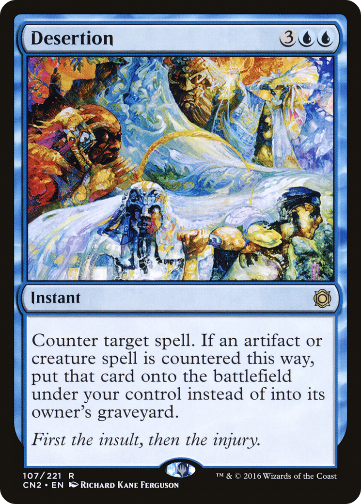 Desertion (CN2-107) [Conspiracy: Take the Crown] Foil