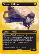 Voyager Glidecar (DFT-520) [Aetherdrift] (Borderless) Foil