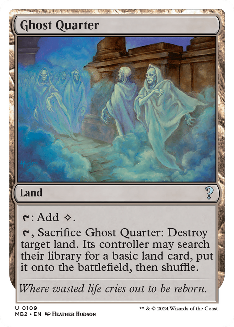 Ghost Quarter (MB2-109) [Mystery Booster 2]