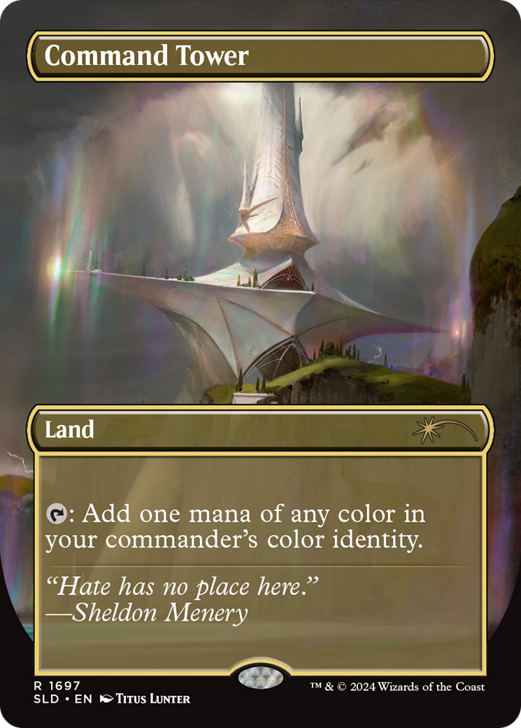 Command Tower (SLD-1697) [Secret Lair Drop] (Borderless)
