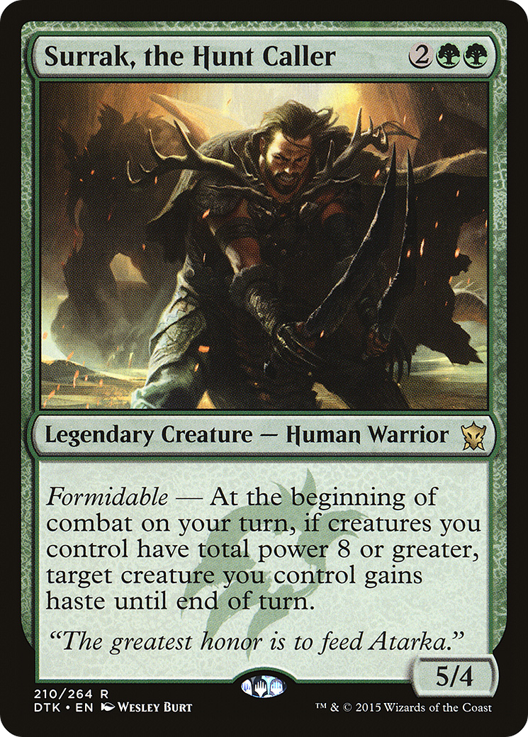 Surrak, the Hunt Caller (DTK-210) [Dragons of Tarkir]