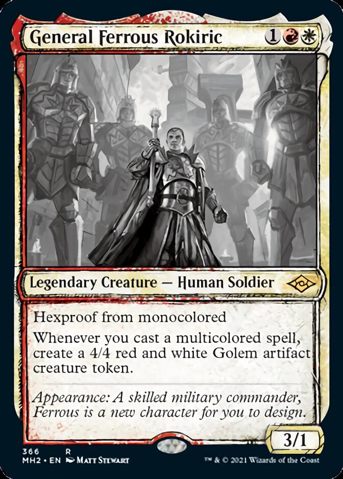 General Ferrous Rokiric (MH2-366) [Modern Horizons 2]: (Showcase)