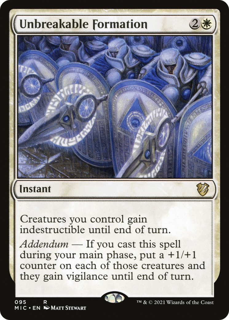 Unbreakable Formation (MIC-095) [Midnight Hunt Commander]