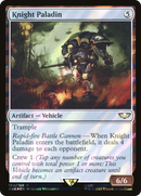 Knight Paladin (Surge Foil) (40K-160) [Warhammer 40,000 Commander] Foil