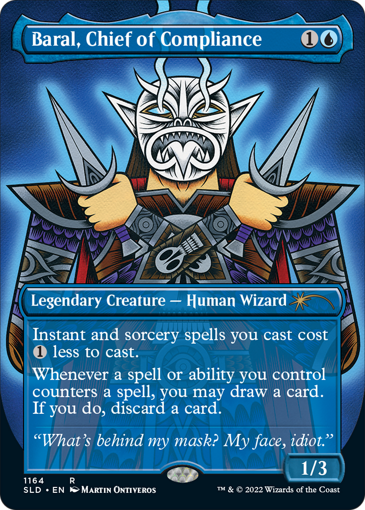 Baral, Chief of Compliance (SLD-1164) [Secret Lair Drop] (Borderless) Foil