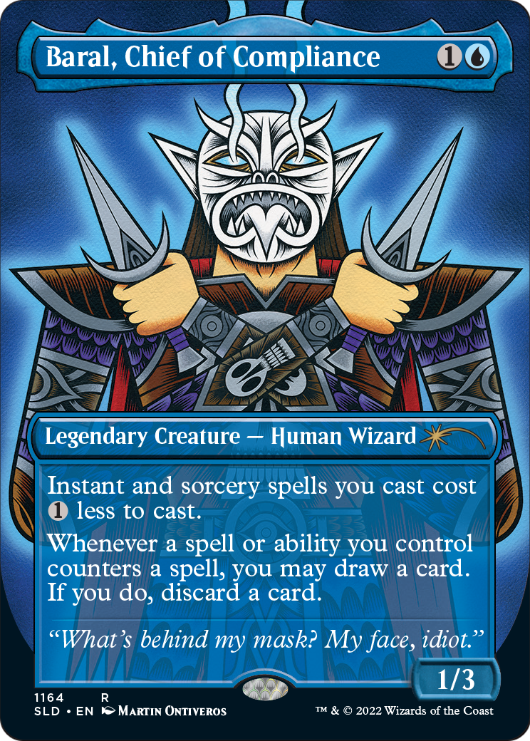 Baral, Chief of Compliance (SLD-1164) (Borderless) [Secret Lair Drop] Foil