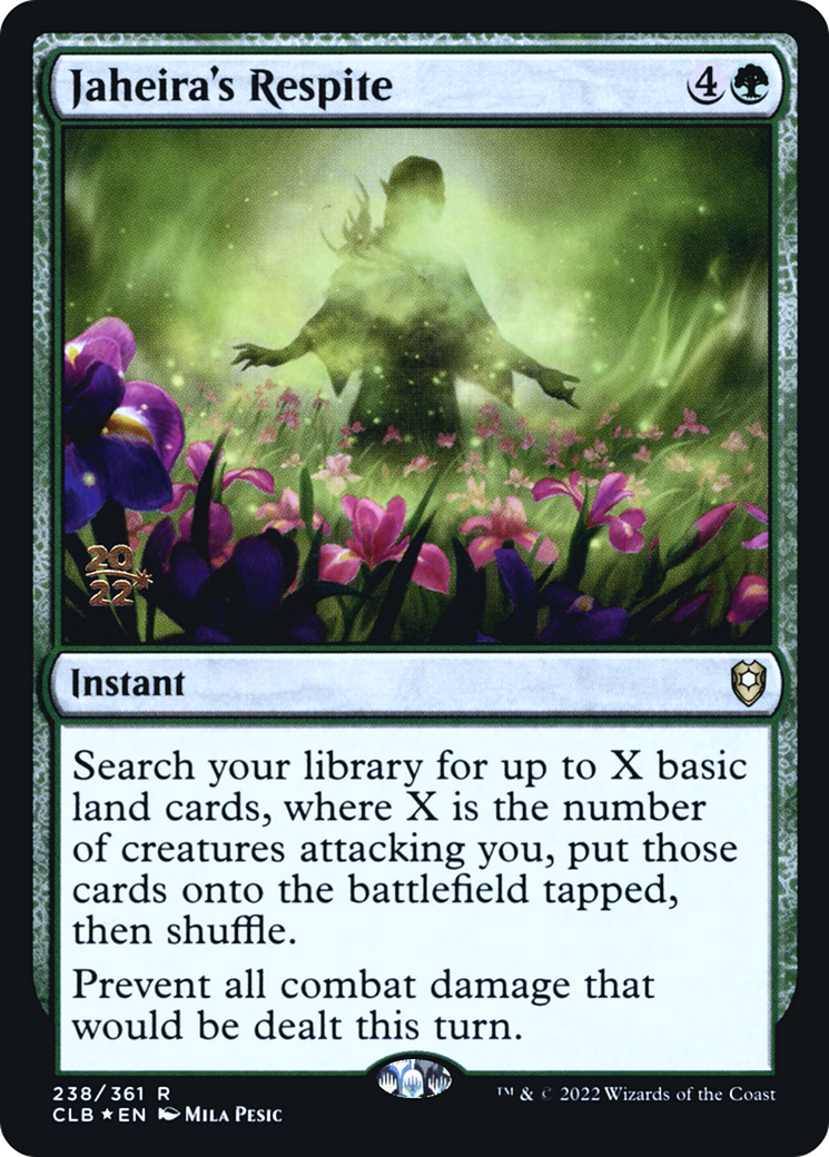 Jaheira's Respite (PRE-238S) [Battle for Baldur's Gate Promos] Foil