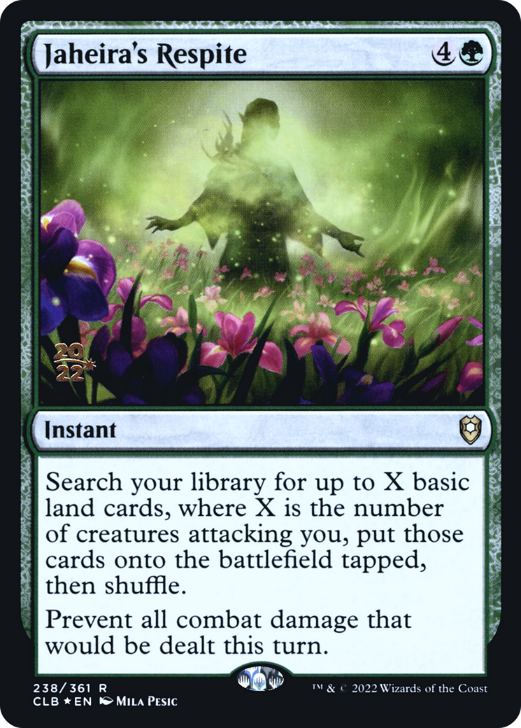 Jaheira's Respite (PRE-238) [Battle for Baldur's Gate Promos] Foil