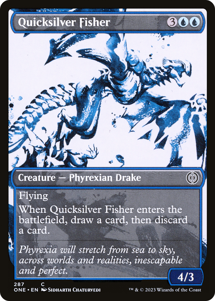Quicksilver Fisher (Showcase) (ONE-287) [Phyrexia: All Will Be One]