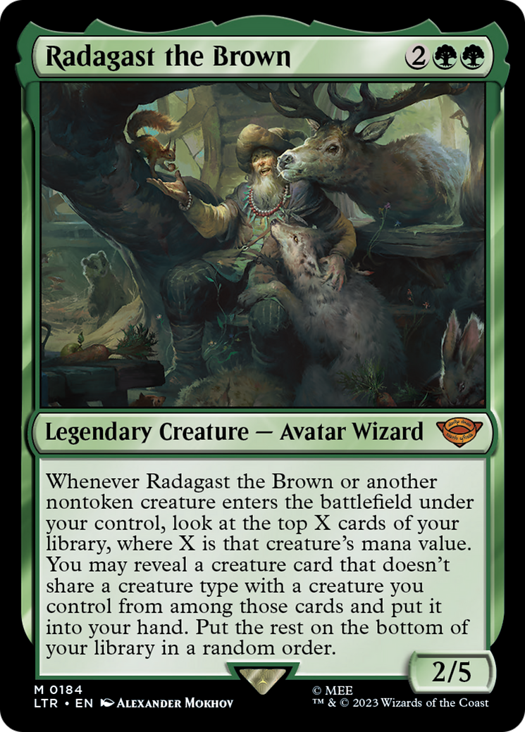 Radagast the Brown (LTR-184) [The Lord of the Rings: Tales of Middle-earth]
