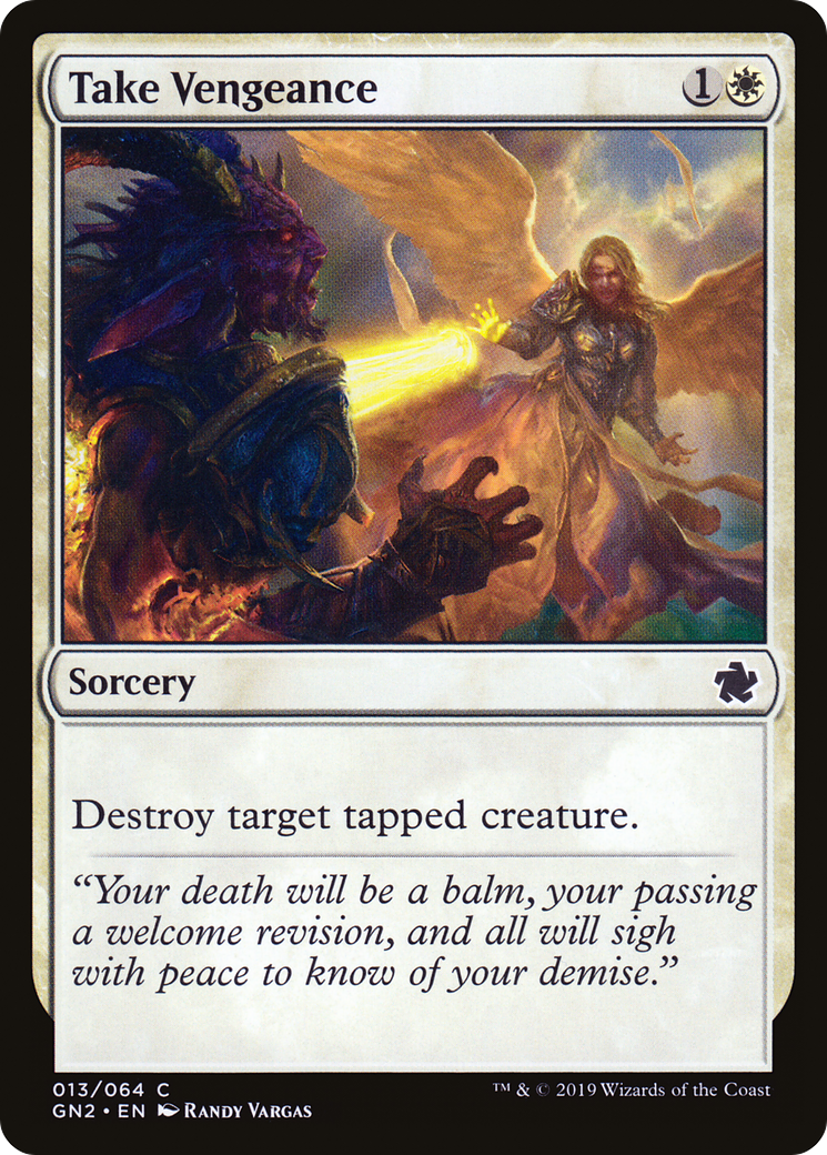 Take Vengeance (GN2-013) [Game Night 2019]