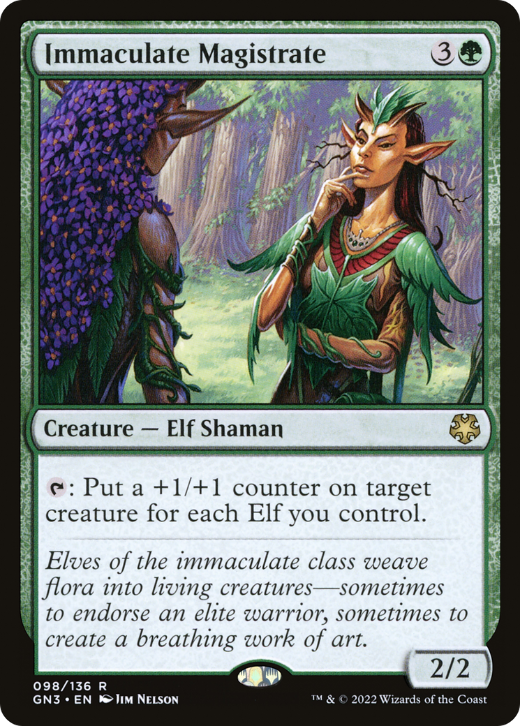 Immaculate Magistrate (GN3-098) [Game Night: Free-for-All]