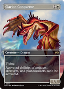 Clarion Conqueror // Clarion Conqueror (TDM-377) [Tarkir: Dragonstorm] (Borderless)