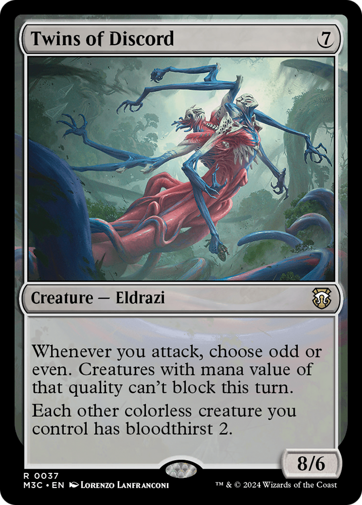 Twins of Discord (M3C-037) [Modern Horizons 3 Commander]