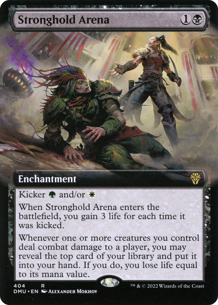 Stronghold Arena (Extended Art) (DMU-404) [Dominaria United]