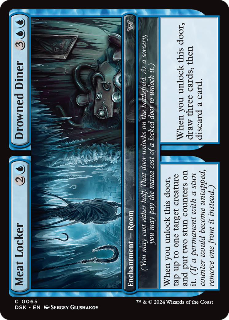 Meat Locker // Drowned Diner (DSK-065) [Duskmourn: House of Horror] Foil