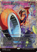 Explosive Getaway (DFT-413) [Aetherdrift]: (Showcase) Foil