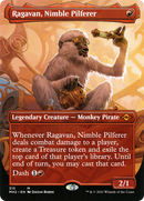 Ragavan, Nimble Pilferer (Borderless) (MH2-315) (Borderless) [Modern Horizons 2]