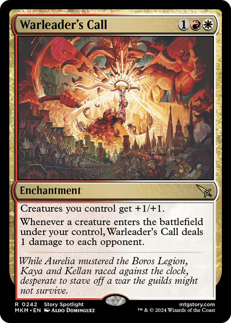 Warleader's Call (MKM-242) [Murders at Karlov Manor]