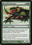 Brooding Saurian (C13-138) [Commander 2013]