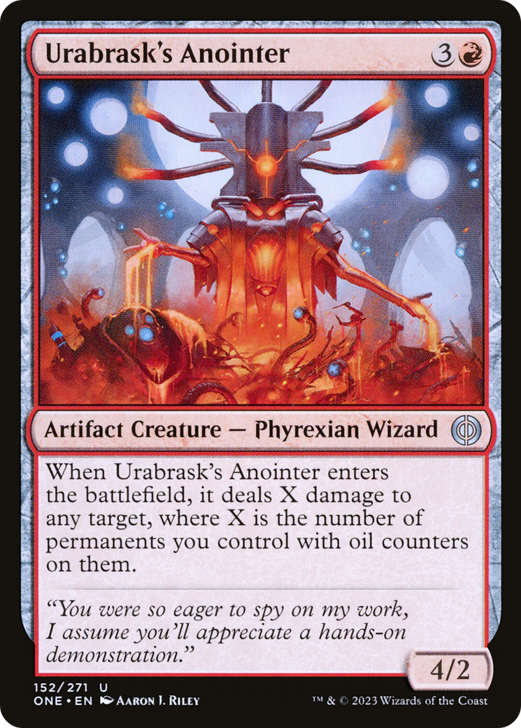 Urabrask's Anointer (ONE-152) [Phyrexia: All Will Be One]
