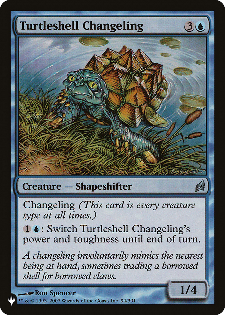 Turtleshell Changeling (LIST-LRW-94) [The List]