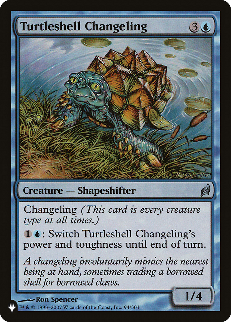 Turtleshell Changeling (LIST-LRW-94) [The List]