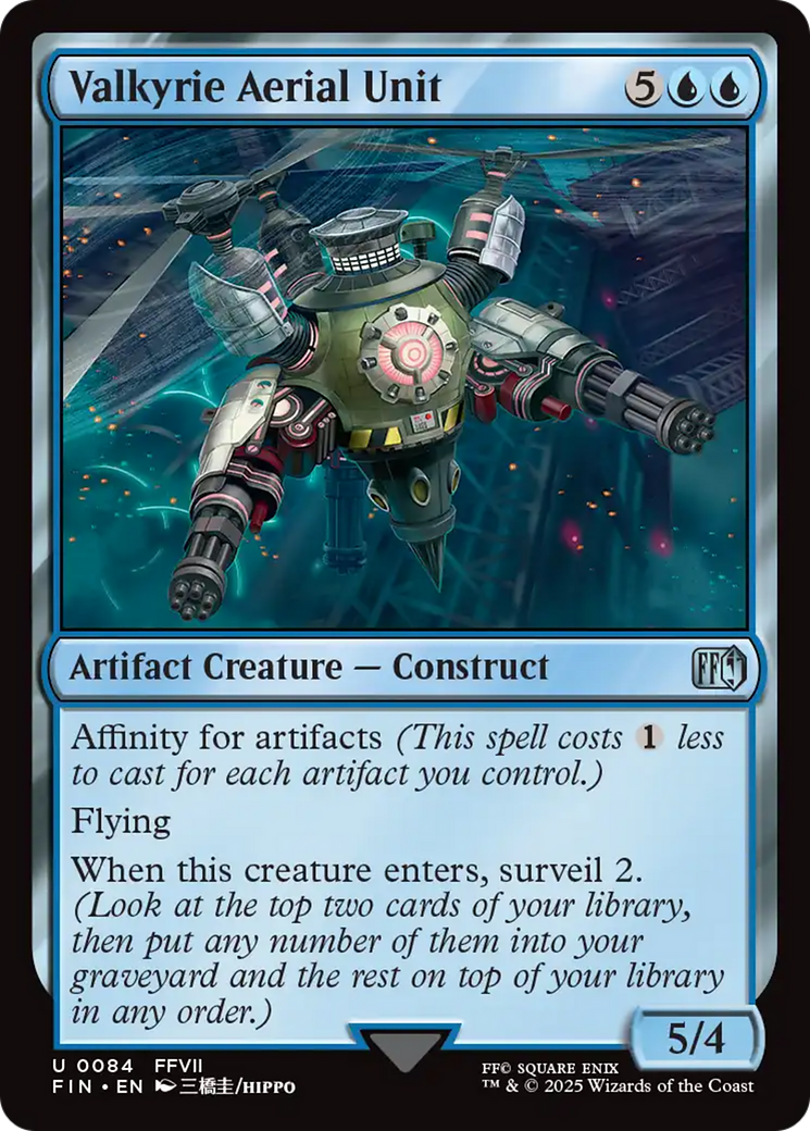 Valkyrie Aerial Unit (FIN-084) [FINAL FANTASY] Foil